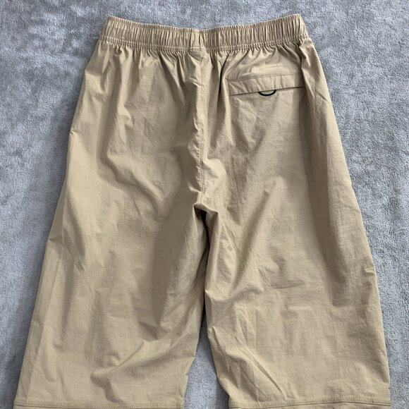 Nike Tech Woven Oversized Pants Mens Medium Beige Skate Wide Leg Stretch HM7158 - Picture 16 of 16